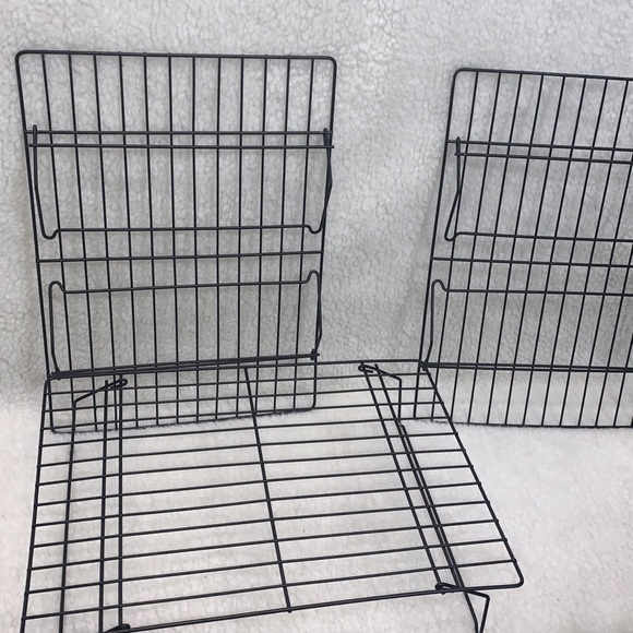 Cookin The American Way Triple stackable cooling racks vintage black used - Picture 5 of 12